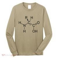 Alpha Amino Acid Biochemistry Muscle Protein Genetic Long Sleeve Shirt thumb 0