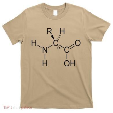 Alpha Amino Acid Biochemistry Muscle Protein Genetic T-Shirt