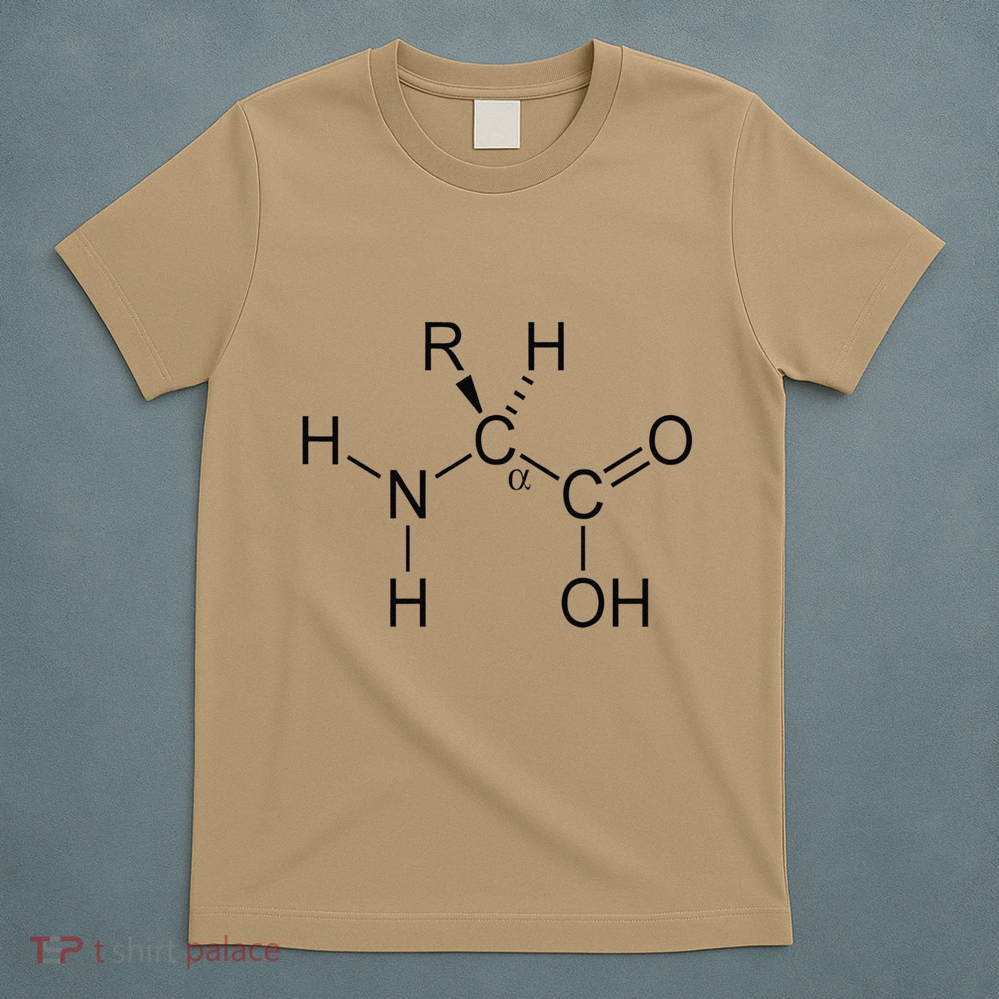 Alpha Amino Acid Biochemistry Muscle Protein Genetic T-Shirt