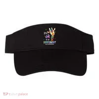 Autism Awareness Acceptance Giraffe Its Ok To Be Different Visor thumb 0