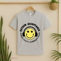 Autism Awareness Acceptance Special Education Teacher T-Shirt thumb 2