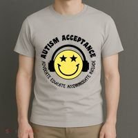 Autism Awareness Acceptance Special Education Teacher T-Shirt thumb 3