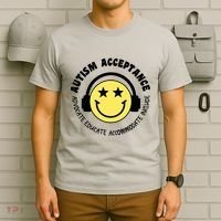 Autism Awareness Acceptance Special Education Teacher T-Shirt thumb 6