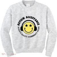 Autism Awareness Acceptance Special Education Teacher Kids Sweatshirt thumb 0