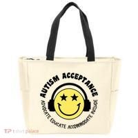 Autism Awareness Acceptance Special Education Teacher Tote Bag thumb 0