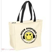 Autism Awareness Acceptance Special Education Teacher Tote Bag thumb 2