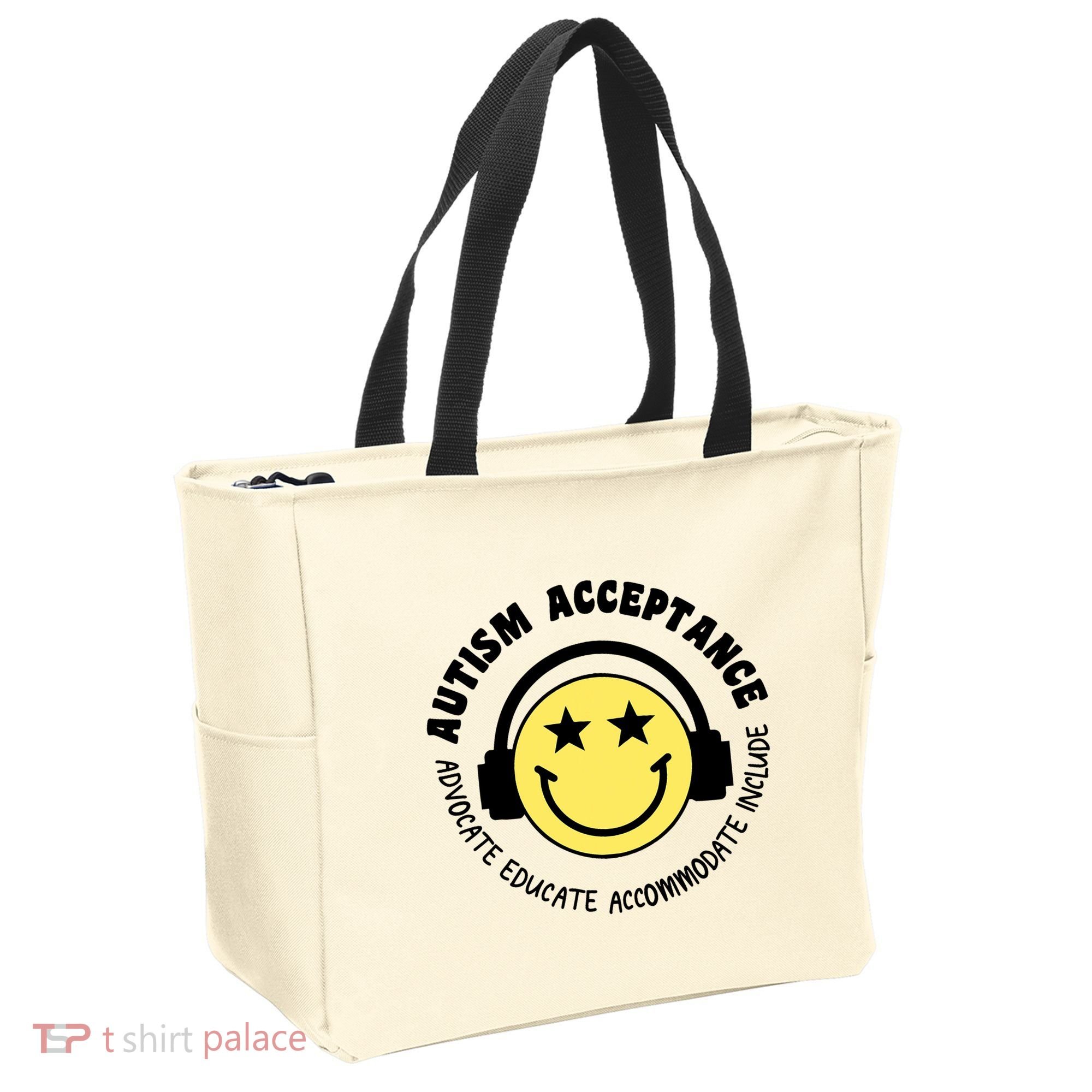 Autism Awareness Acceptance Special Education Teacher Tote Bag