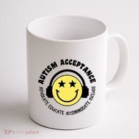 Autism Awareness Acceptance Special Education Teacher Coffee Mug thumb 1