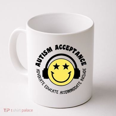 Autism Awareness Acceptance Special Education Teacher Coffee Mug