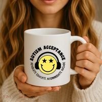Autism Awareness Acceptance Special Education Teacher Coffee Mug thumb 3