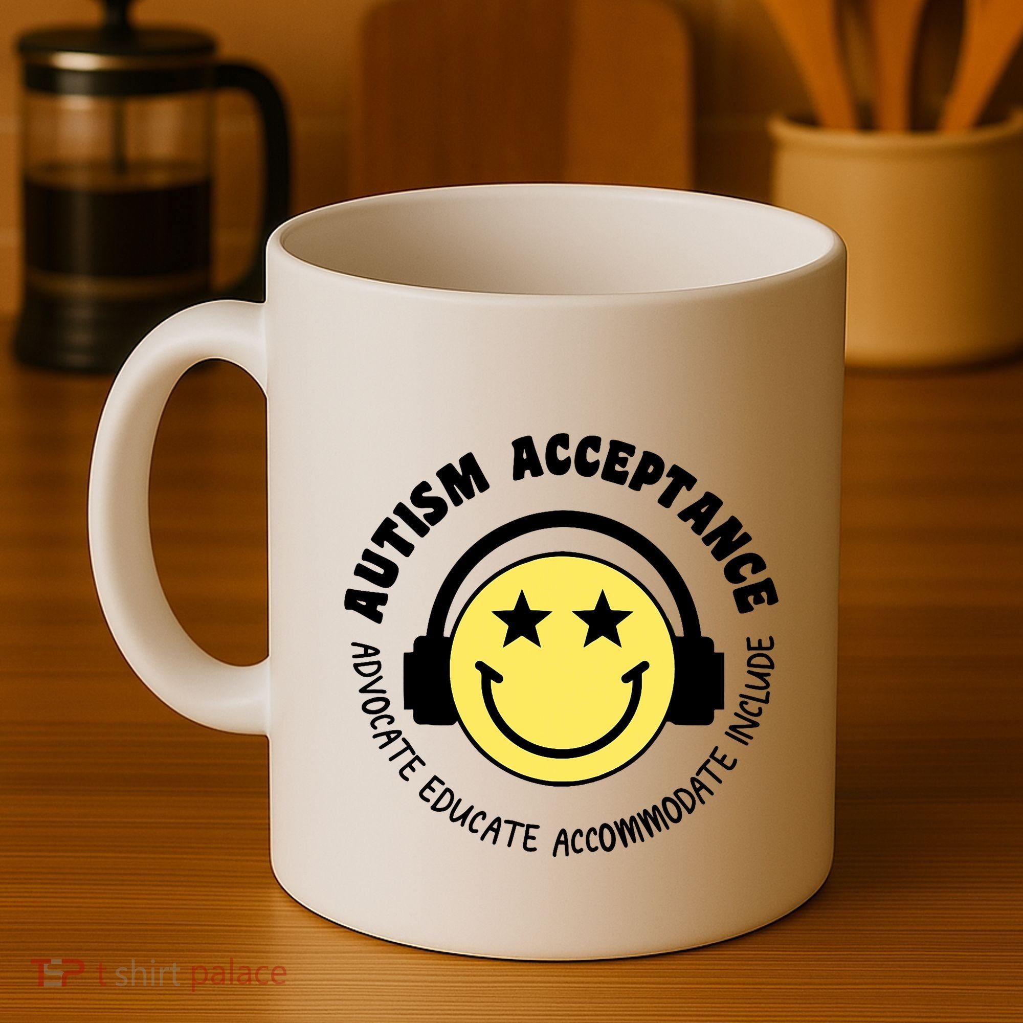 Autism Awareness Acceptance Special Education Teacher Coffee Mug