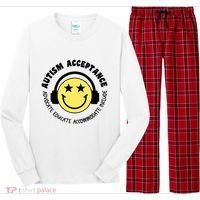 Autism Awareness Acceptance Special Education Teacher Long Sleeve Pajama Set thumb 0