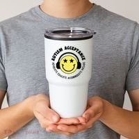 Autism Awareness Acceptance Special Education Teacher Tumbler thumb 2