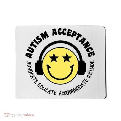 Autism Awareness Acceptance Special Education Teacher Mousepad