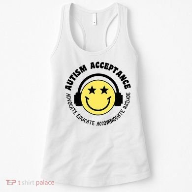 Autism Awareness Acceptance Special Education Teacher Women's Tank Top