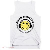 Autism Awareness Acceptance Special Education Teacher Tank Top thumb 0