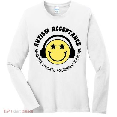 Autism Awareness Acceptance Special Education Teacher Women's Long Sleeve Shirt