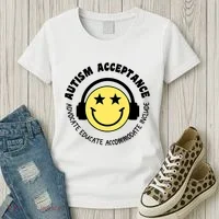 Autism Awareness Acceptance Special Education Teacher Women's T-Shirt thumb 3