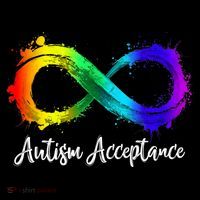 Autism Awareness Acceptance Rainbow Infinity Symbol Gift Mousepad thumb 1