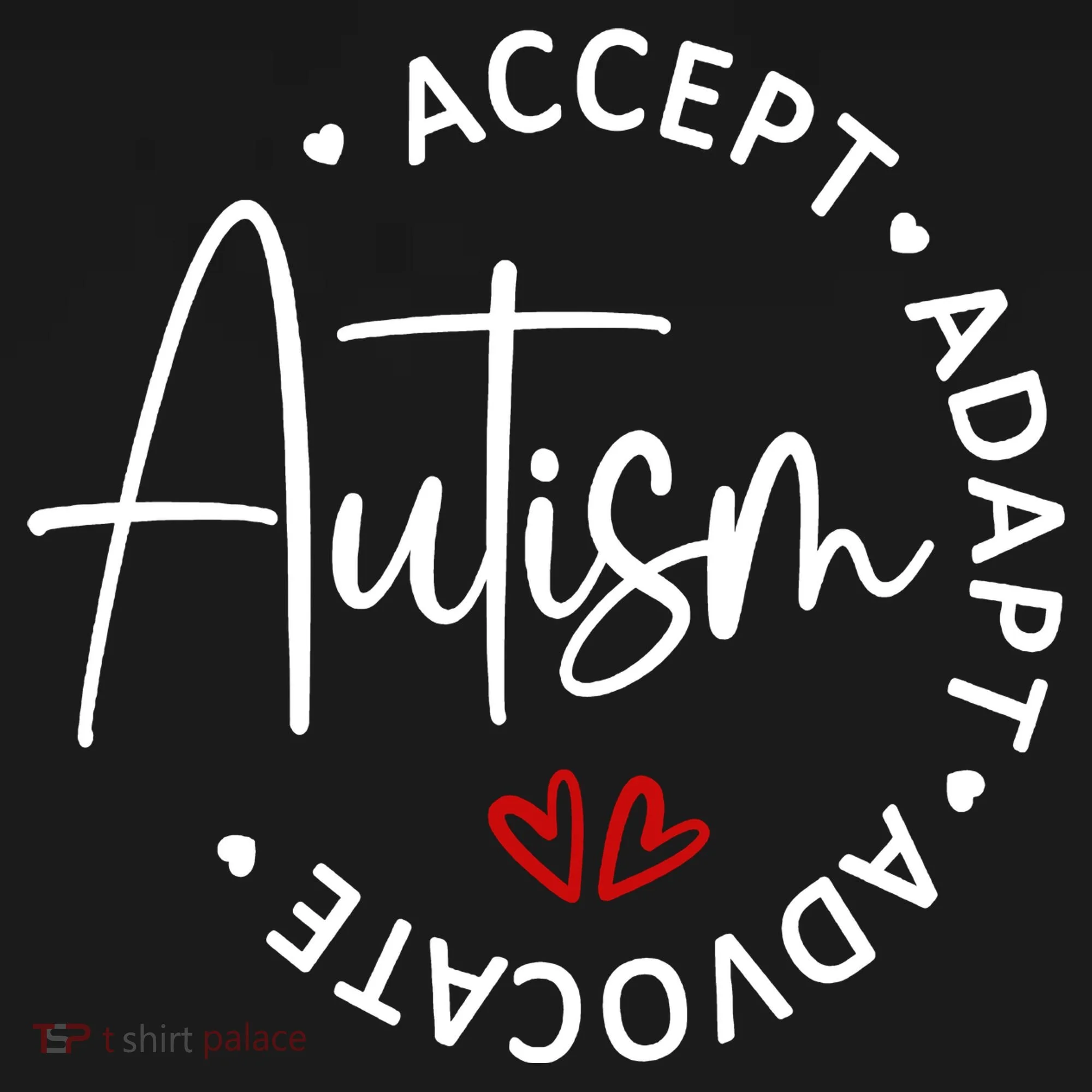 Autism Awareness Accept Adopt Advocate Doggie Tank