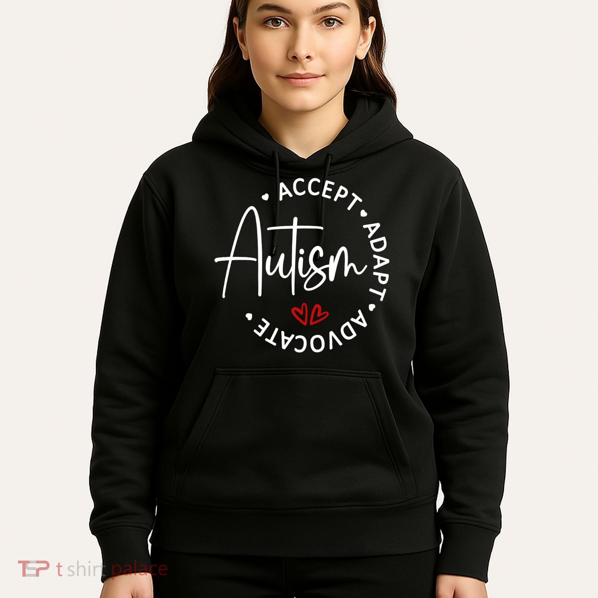 Autism Awareness Accept Adopt Advocate Hoodie