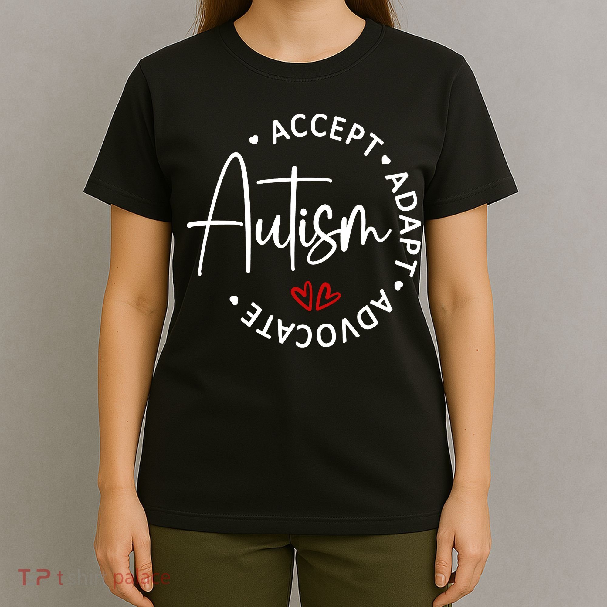 Autism Awareness Accept Adopt Advocate T-Shirt