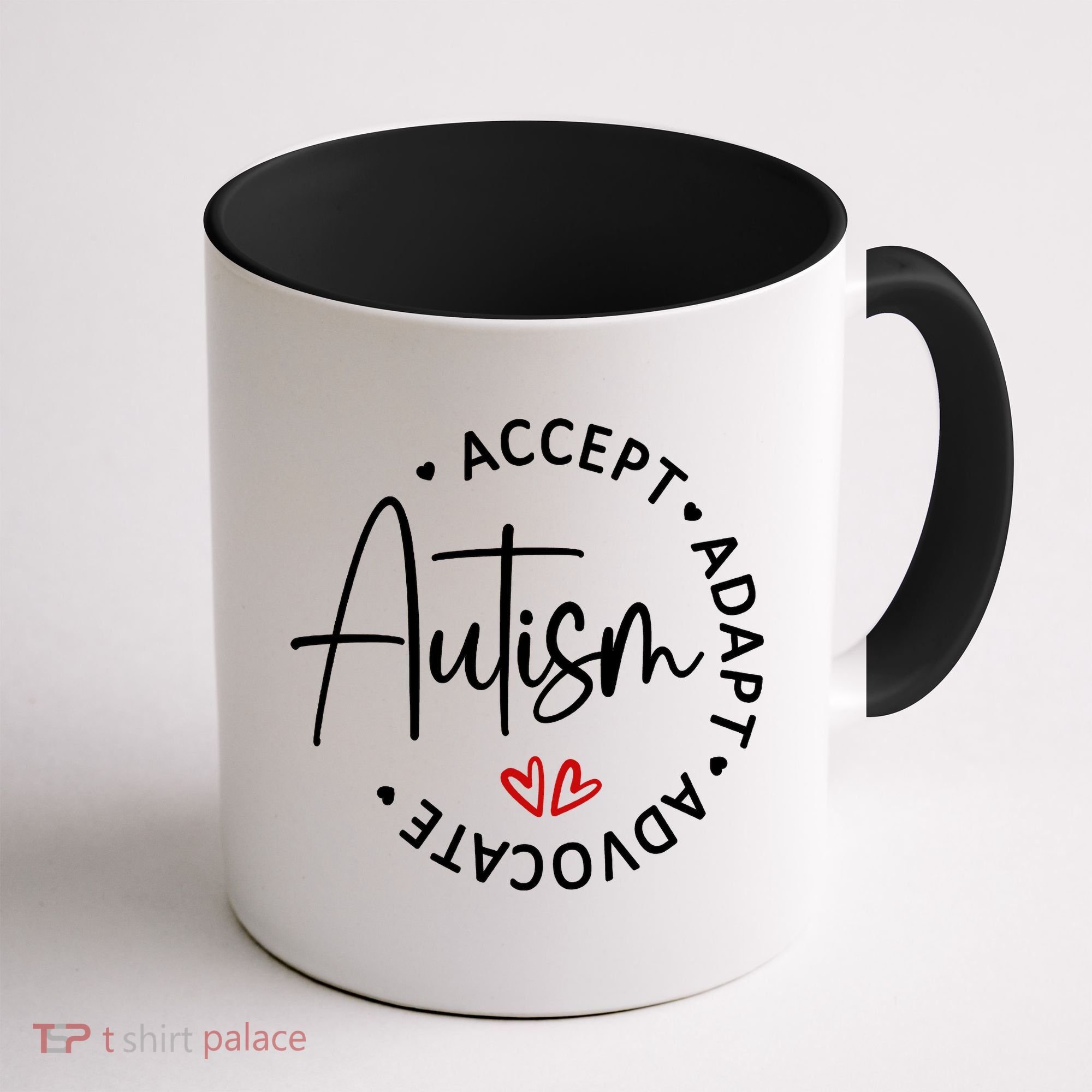 Autism Awareness Accept Adopt Advocate Coffee Mug