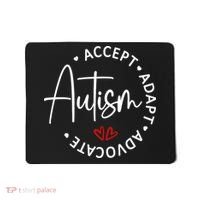 Autism Awareness Accept Adopt Advocate Mousepad thumb 0