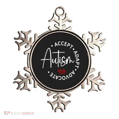 Autism Awareness Accept Adopt Advocate Ornament