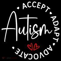 Autism Awareness Accept Adopt Advocate Baby Bodysuit thumb 2