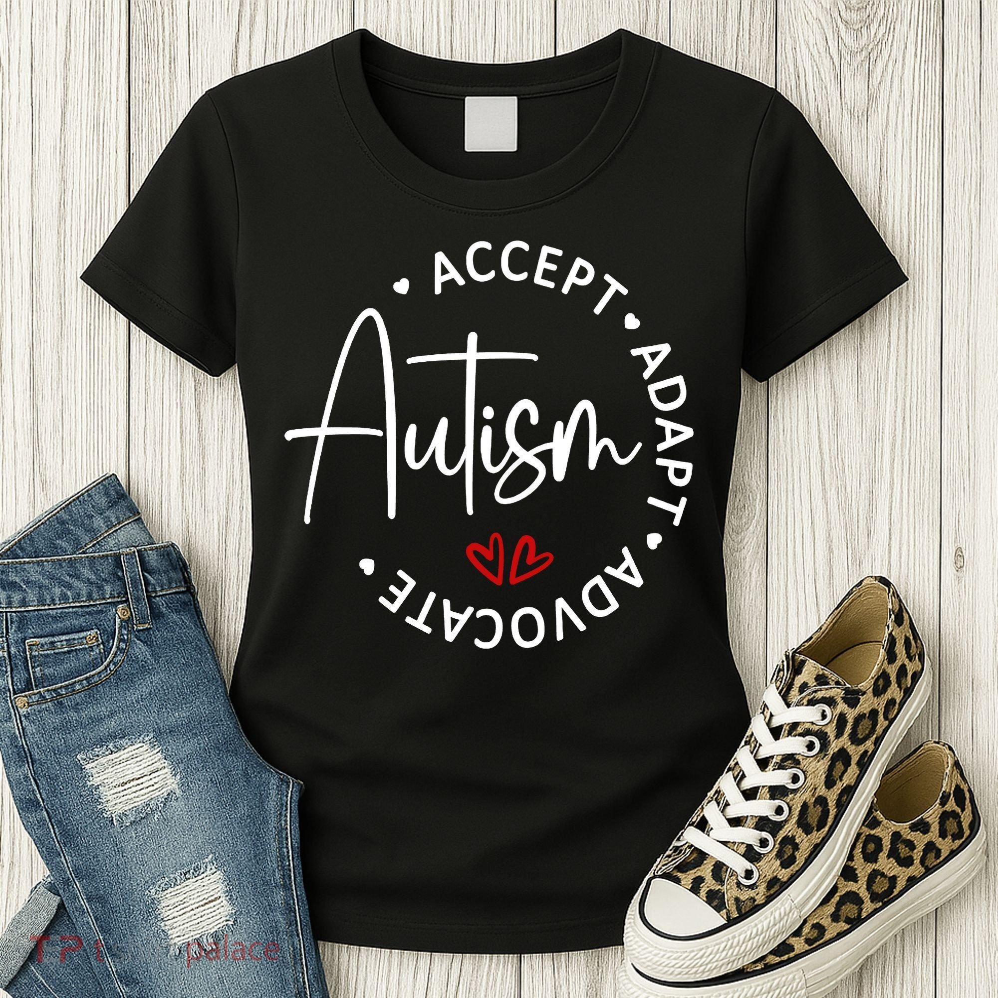 Autism Awareness Accept Adopt Advocate Women's T-Shirt