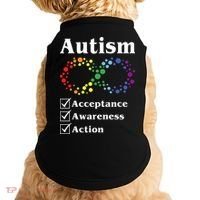 Autism Acceptance Awareness Action Doggie Tank thumb 0