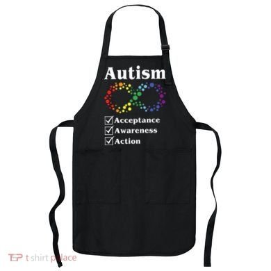 Autism Acceptance Awareness Action Apron