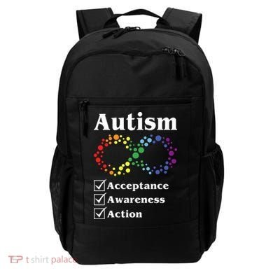 Autism Acceptance Awareness Action Backpack