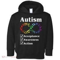 Autism Acceptance Awareness Action Toddler Hoodie thumb 0