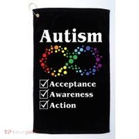 Autism Acceptance Awareness Action Golf Towel thumb 0