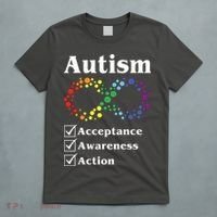 Autism Acceptance Awareness Action T-Shirt thumb 5