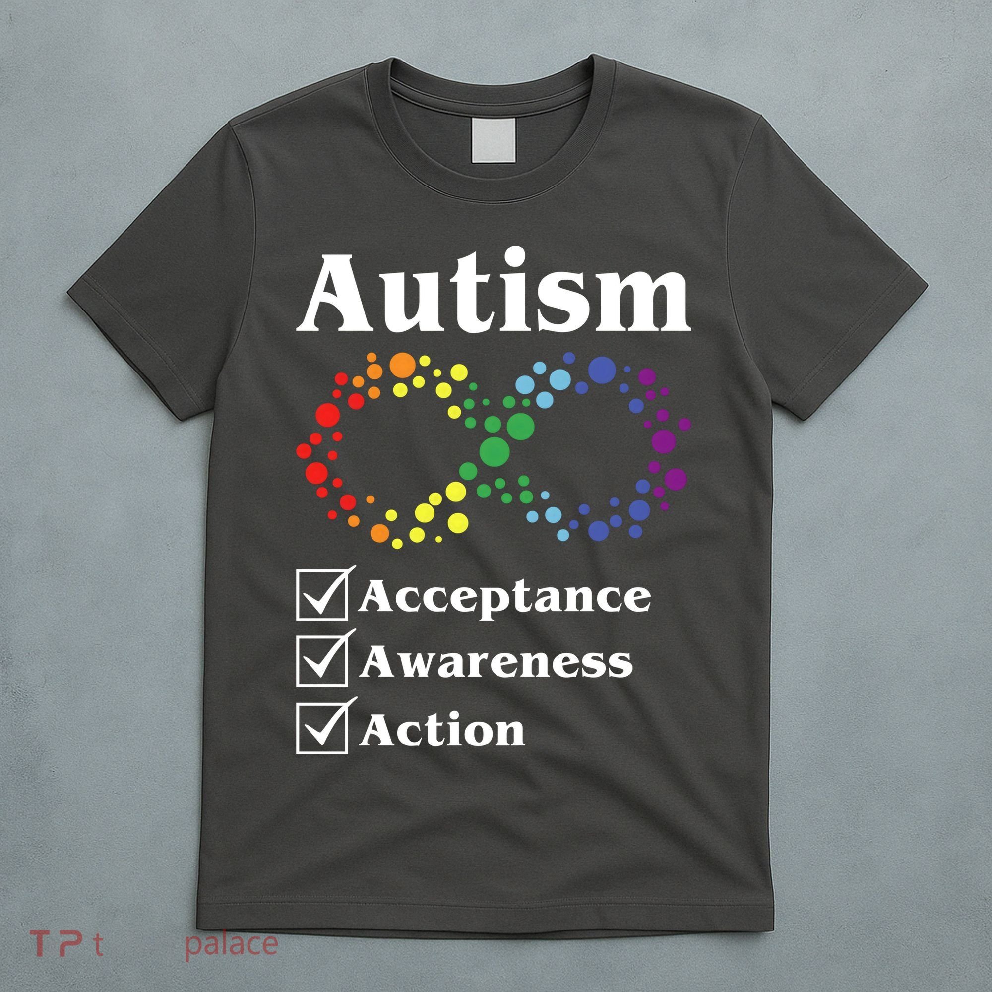 Autism Acceptance Awareness Action T-Shirt