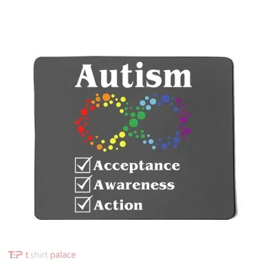Autism Acceptance Awareness Action Mousepad