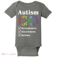Autism Acceptance Awareness Action Baby Bodysuit thumb 0
