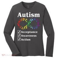 Autism Acceptance Awareness Action Women's Long Sleeve Shirt thumb 0