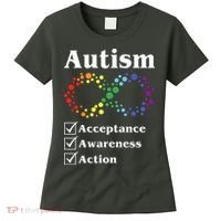 Autism Acceptance Awareness Action Women's T-Shirt thumb 0