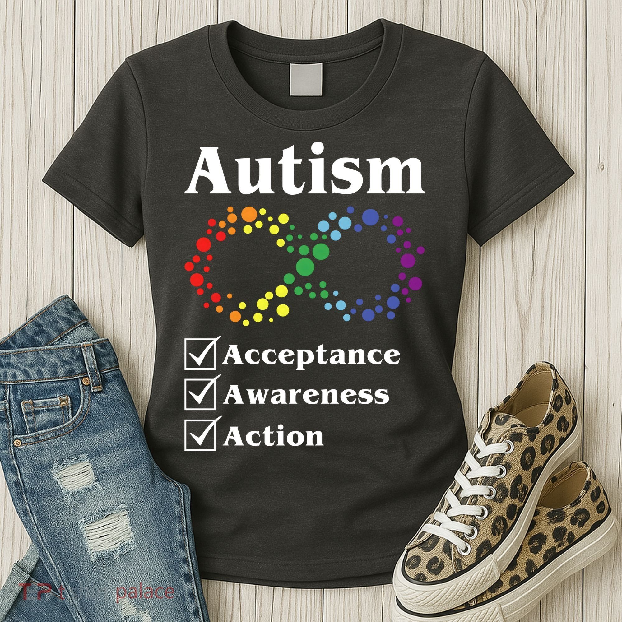 Autism Acceptance Awareness Action Women's T-Shirt