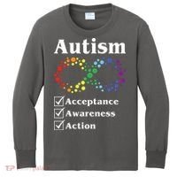 Autism Acceptance Awareness Action Kids Long Sleeve Shirt thumb 0