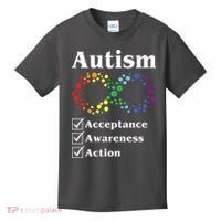 Autism Acceptance Awareness Action Kids T-Shirt thumb 0