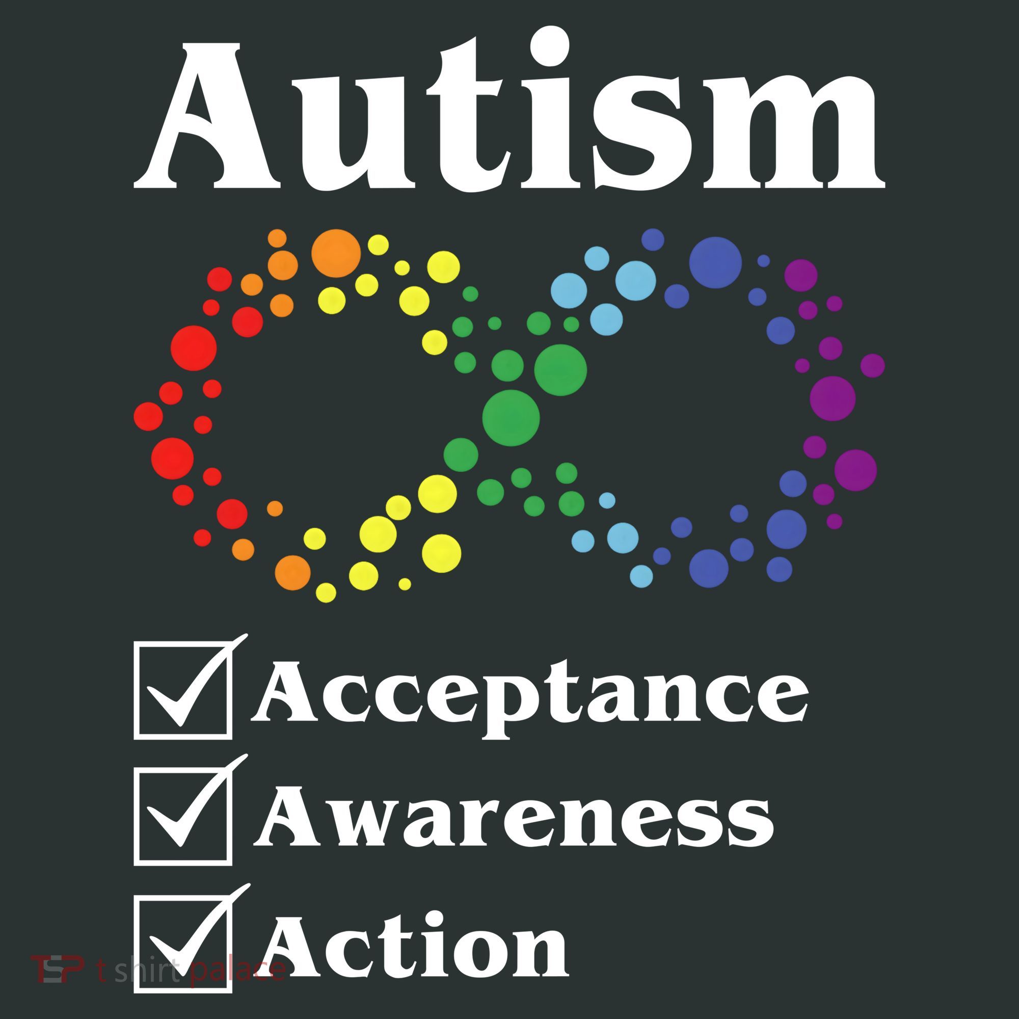 Autism Acceptance Awareness Action Kids T-Shirt