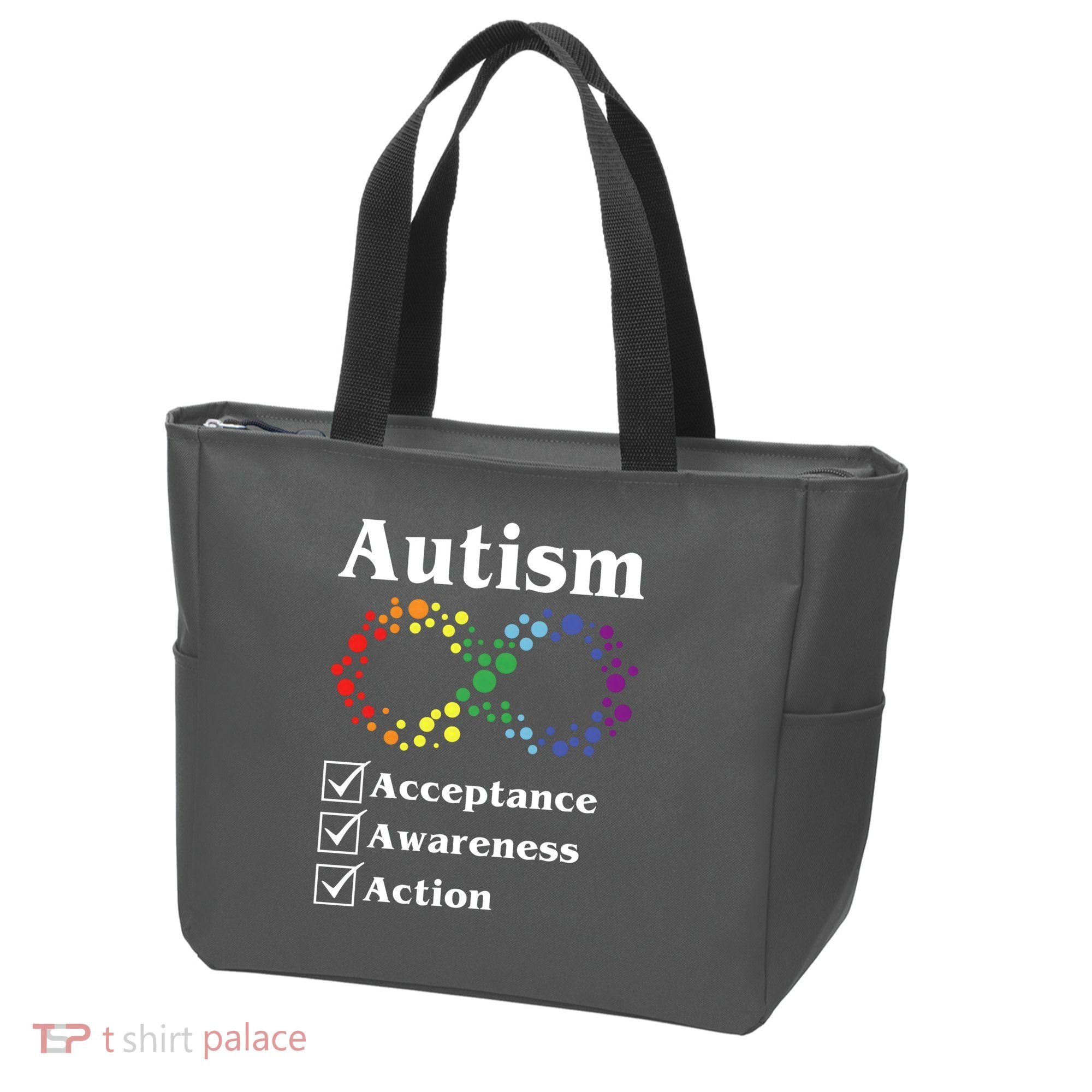 Autism Acceptance Awareness Action Tote Bag