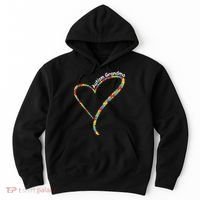 Autism Awareness Autism Grandma Heart Hoodie thumb 0