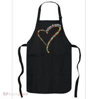 Autism Awareness Autism Grandma Heart Apron thumb 0