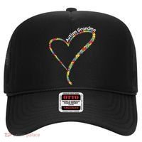 Autism Awareness Autism Grandma Heart Hat thumb 0